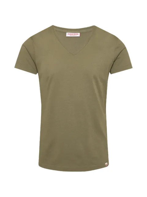Orlebar Brown OB-V V-neck T-shirt Green 281834