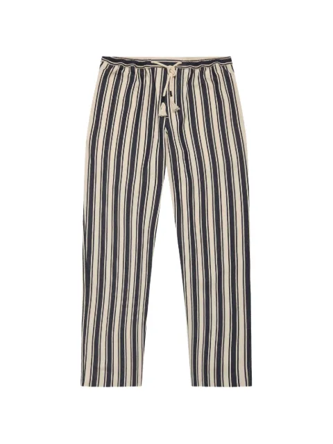 Orlebar Brown Sonoran striped drawstring trousers Blue 281845