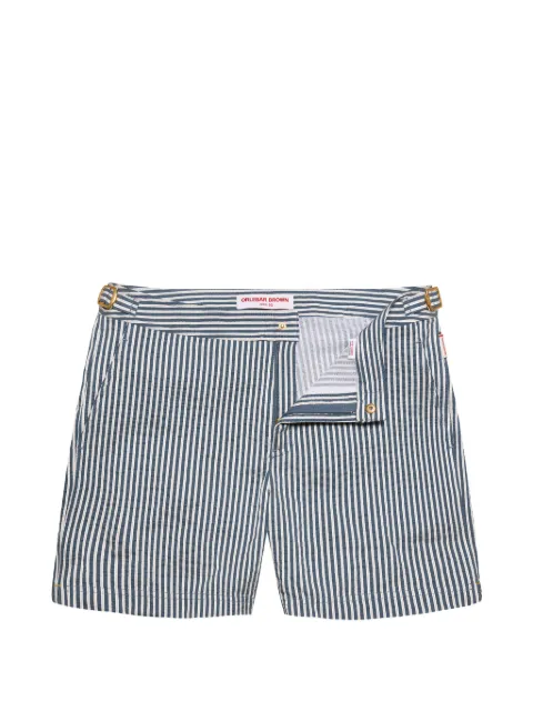 Orlebar Brown Bulldog striped swim shorts Blue 281754