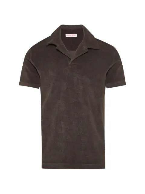 Orlebar Brown Terry Resort short-sleeve polo shirt Grey 281794
