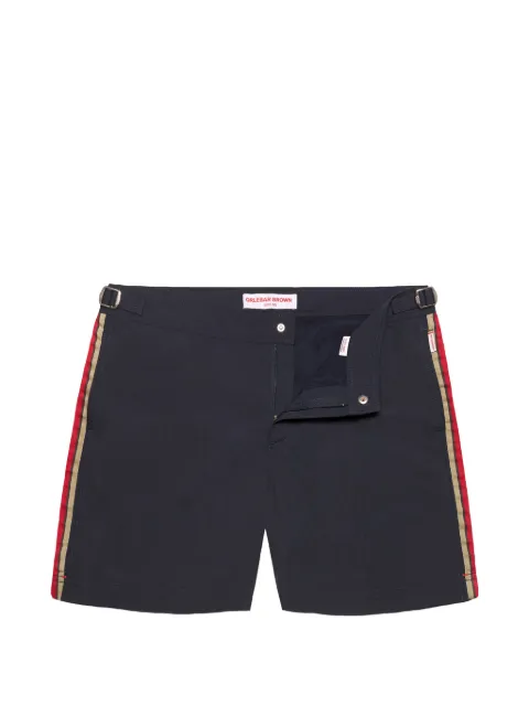 Orlebar Brown Bulldog stripe swim shorts Blue 281744