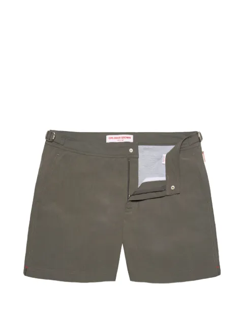 Orlebar Brown Bulldog buckle swim shorts Grey 281747