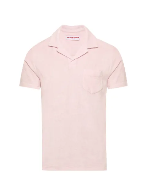 Orlebar Brown Terry pocket T-shirt Pink 281792