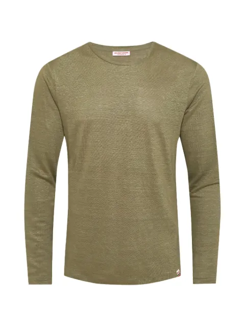 Orlebar Brown long-sleeve T-shirt Green 281831