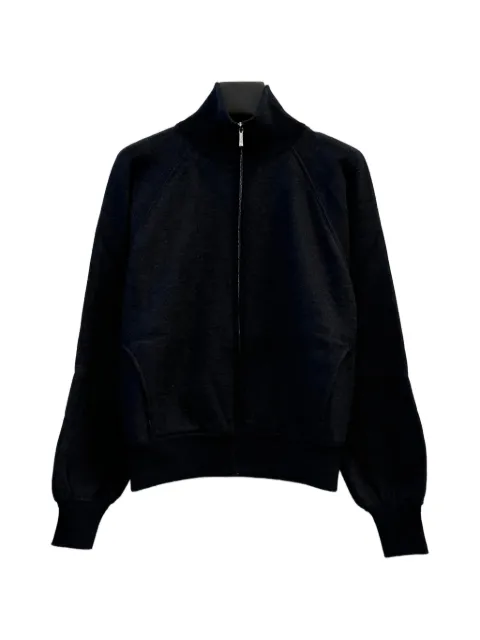Loro Piana Rio Bodro high-neck zip bomber Blue FAQ6045