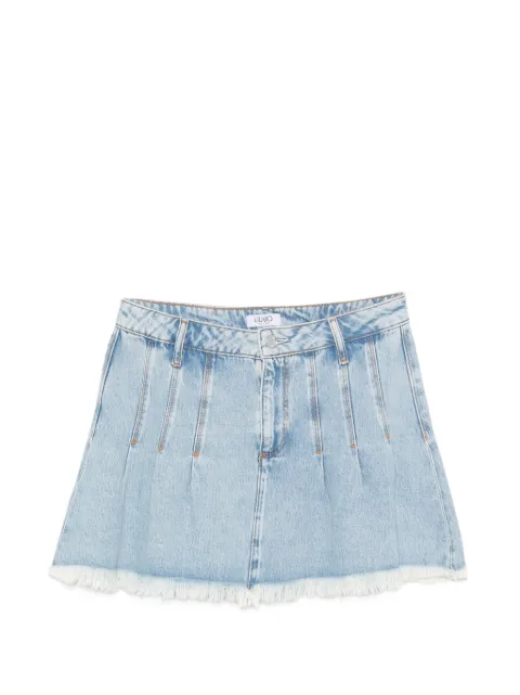 LIU JO denim mini skirt Blue UA6100D0319