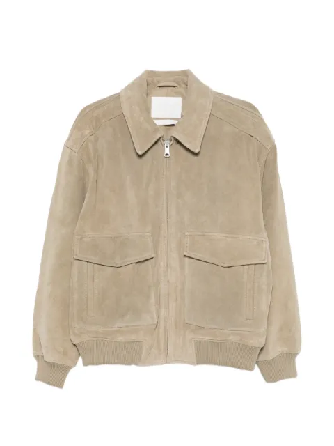 Citizens of Humanity Vivienne collared patch-pocket jacket Green 5188