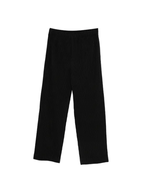 Homme Plissé Issey Miyake pleated trousers Black HP66JF172
