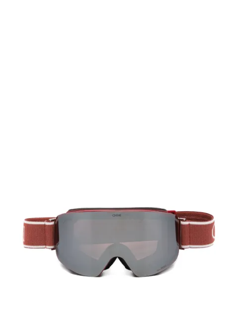 Chimi logo-detail ski googles Red SKI01CIMEBRNTRD