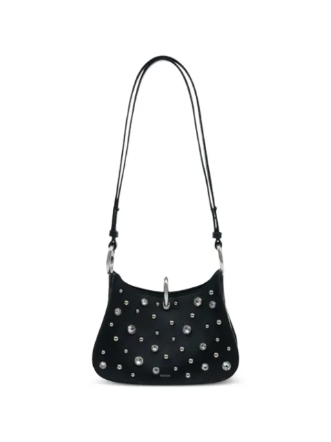 Rabanne crystal-embellishment shoulder bag Black 26PSS0550CLF286M004
