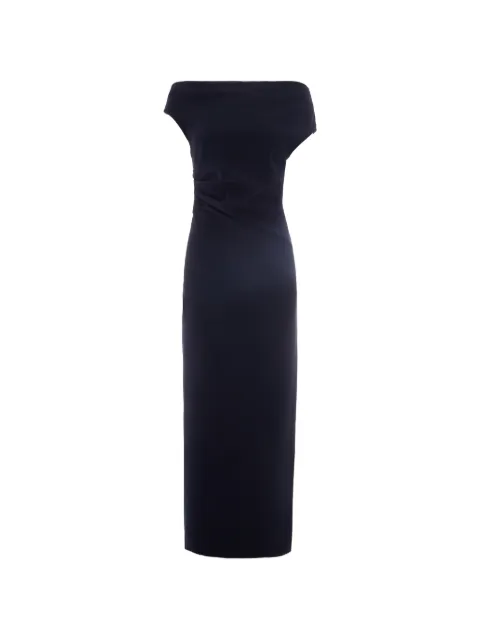 P.A.R.O.S.H. off-shoulder maxi dress Blue D726146