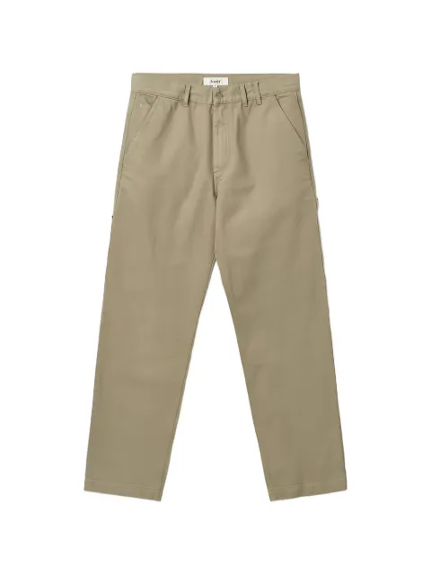 Foret Hazy Twill buttoned trousers Neutrals F1009
