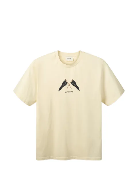 Foret Pennant T-shirt Neutrals F1016CLOUD