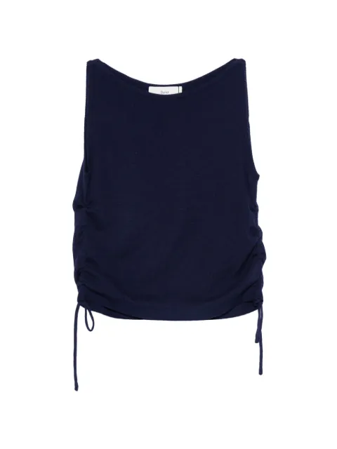 DUNST drawstring tank top Blue UDSW6A202