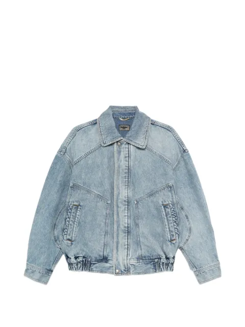 Saint Laurent Jean oversized denim jacket Blue 861642Y35AQ