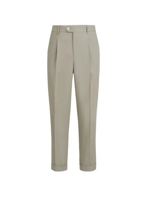 Brunello Cucinelli trousers with pleats Neutrals MH252E1450C2442