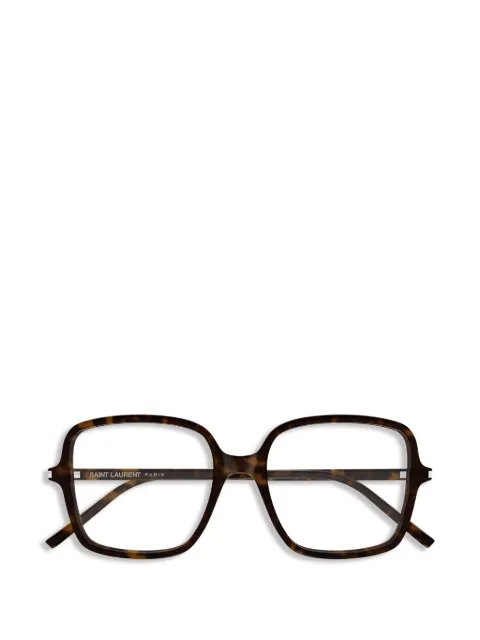 Saint Laurent Eyewear square-frame glasses Brown SL892