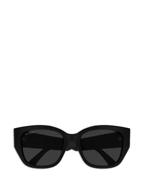 Gucci Eyewear geometric-frame sunglasses Black GG2043SA