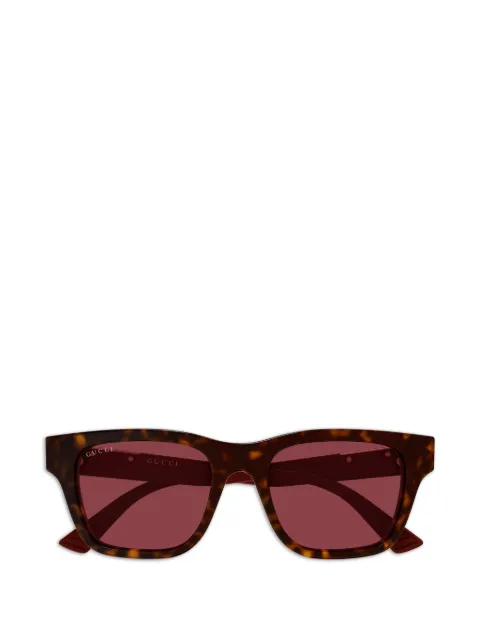 Gucci Eyewear geometric-frame sunglasses Brown GG2089S003
