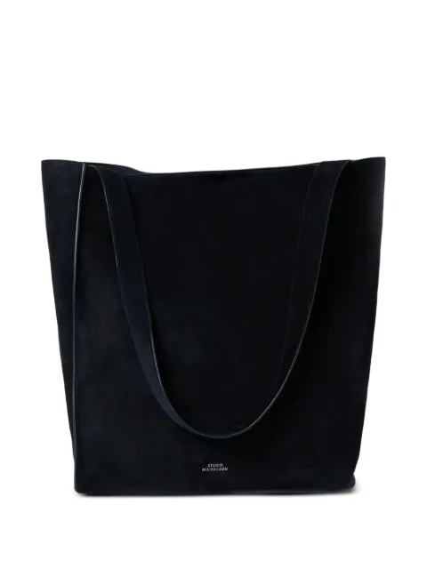 Studio Nicholson Doublet slouch suede shoulder bag Blue DOUBLETTYPE2SN755VESUVIOSUEDEDARKESTNAVY