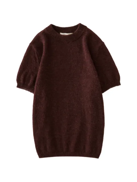Studio Nicholson Seren ribbed top Brown SERENSNW1833MOHAIRMULBERRY