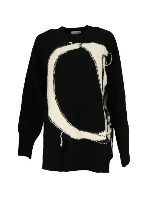 Off-White crewneck graphic sweatshirt Black OWHE102C99KNI0011004