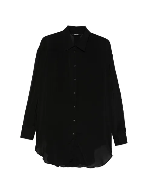 BONDI BORN button-fastening shirt Black RTWTO945NT
