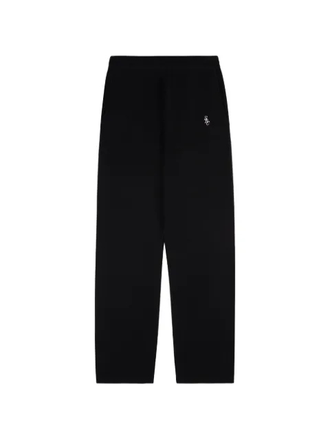 Sporty & Rich SRC embroidery trousers Black PA02767302BA012