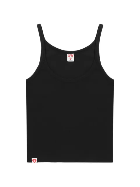 APEE™ by *A BATHING APE® ribbed top Black 00CVTL702304L