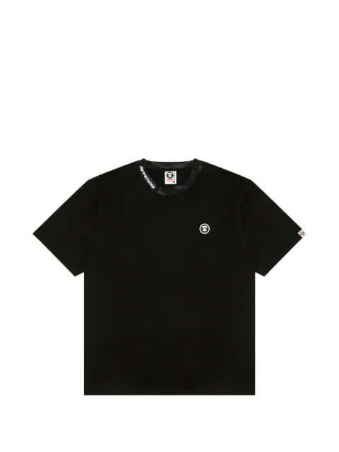 AAPE BY *A BATHING APE® round-neck short-sleeve T-shirt Black ATE1814XXQ