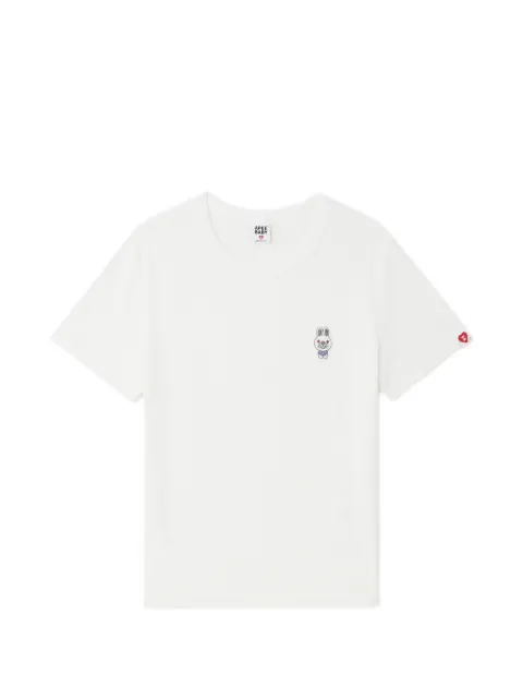 APEE™ by *A BATHING APE® embroidery short-sleeve T-shirt White 00CCSL702301L