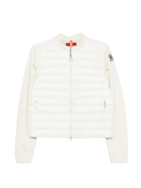 Parajumpers Corina quilted zipped jacket White 26SPWHYFP33