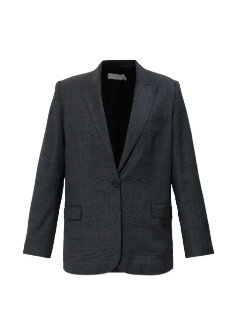 IRO Calu check-pattern blazer Grey WP07CALU