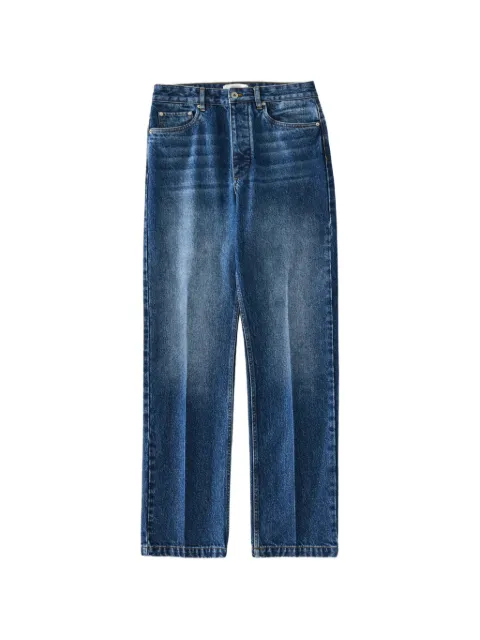 Studio Nicholson Barra five-pocket jeans Blue BARRASNW1791DENIMWORNWASHINDIGO