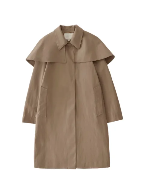 Studio Nicholson Haver detachable-panel coat Brown HAVERSNW1740VINTAGETWILLWRBIRCH