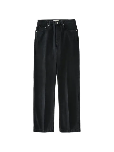 Studio Nicholson Barra five-pocket jeans Black BARRASNW1791DENIMFADEDBLACKWASH