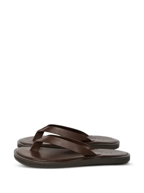 Studio Nicholson Curren leather sandals Brown CURRENSNM1527FLEXLEATHERCOCOA