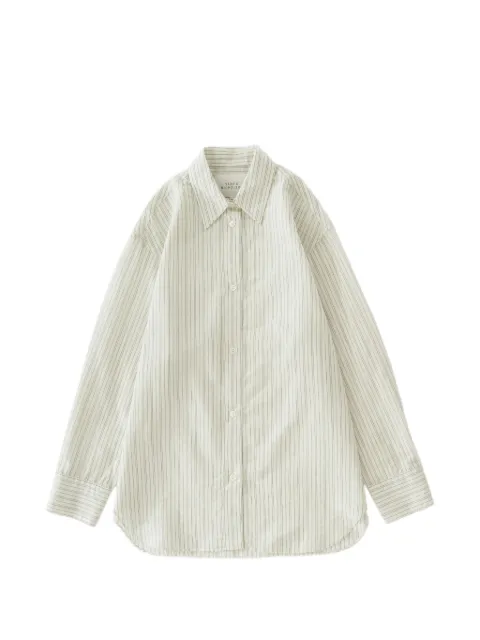 Studio Nicholson Rouen striped shirt Neutrals ROUENSNW1733