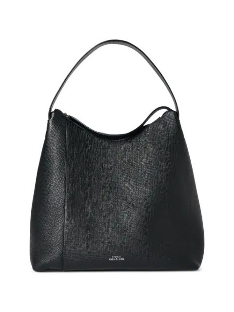 Studio Nicholson Hobo Type 1 leather tote bag Blue HOBOTYPE1SN756VESUVIOSUEDEDARKESTNAVY