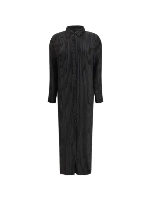 Gongdid Design buttoned maxi dress Black GD265