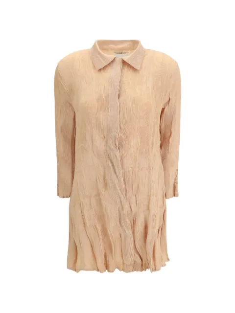 Gongdid Design long-sleeve mini dress Orange GD174