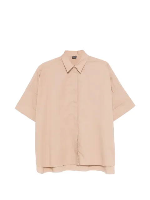 Fay short-sleeve shirt Neutrals NCWA552552SZGR