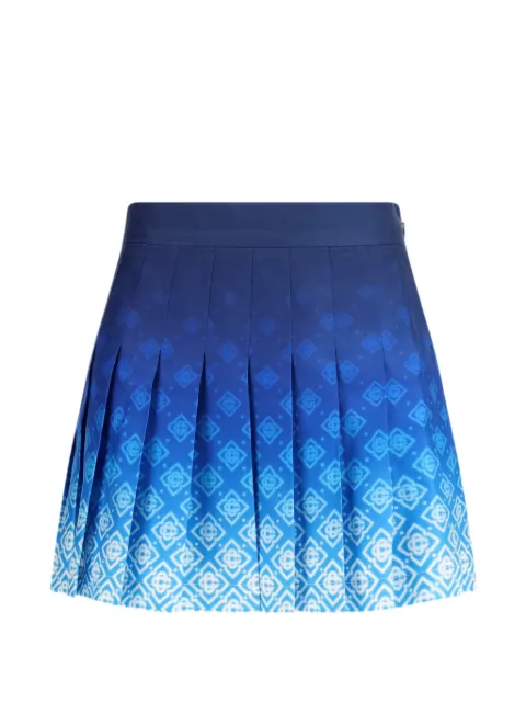 Casablanca pleated mini skirt Blue WSP26SK03201