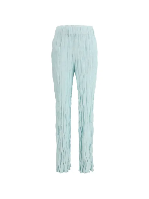 Gongdid Design GD173 wavy trousers Blue GD173MNT