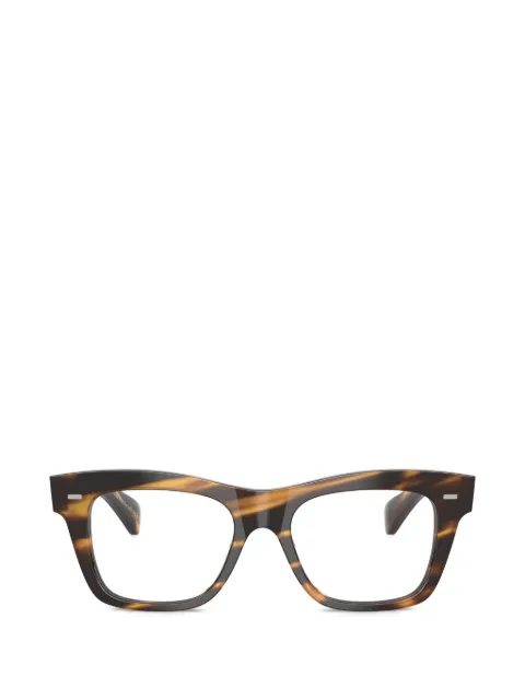 Oliver Peoples Ms. Oliver-R square-frame glasses Brown OV5542U1003