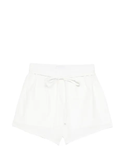 BONDI BORN drawstring shorts White SH40003DC