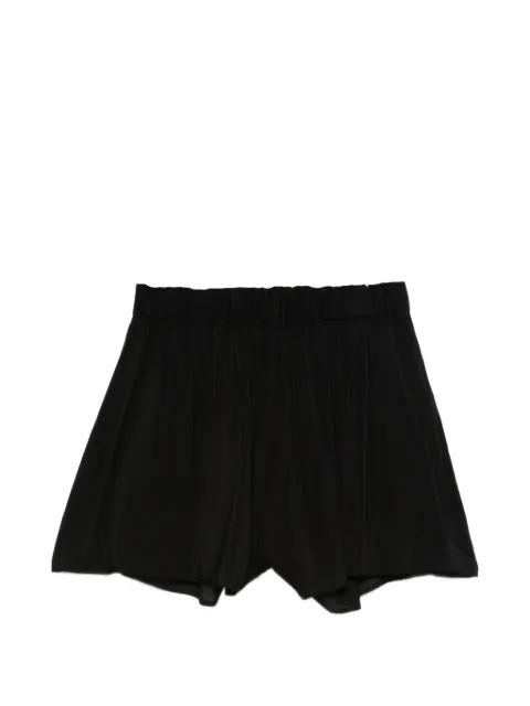 BONDI BORN elasticated-waist shorts Black RTWSH40006NT