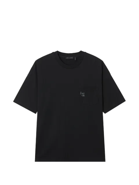 FIVE CM chest-pocket T-shirt Black 5CXTEM00457X