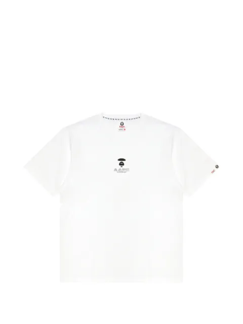 AAPE BY *A BATHING APE® logo-print T-shirt White ATE1841XXQ