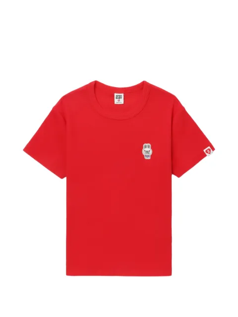 APEE™ by *A BATHING APE® appliqué T-shirt Red 00CCSL702301L